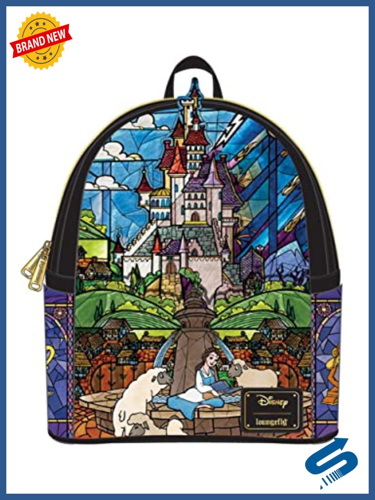 Belle Castle Mini Backpack Faux Leather Daypack